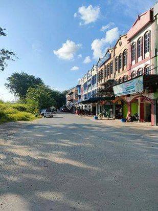RUKO BANDAR MAS SEI PANAS (2 MUKA) SIAP PAKAI HADAP JALAN RAYA