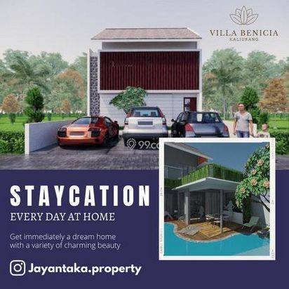 Rumah Bernuansa Villa Dengan Private Pool Di Utara Kampus Ugm