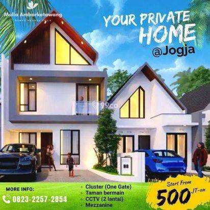 Rumah 2 Lantai Dalam Perumahan Include Private Pool