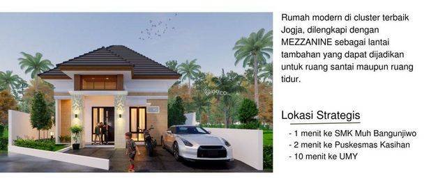 Rumah Murah Dekat Ringroad Bangunjiwo