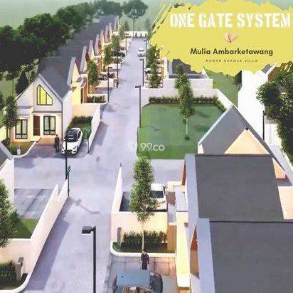 Rumah 2 Lantai Dalam Cluster Model Scandinavian di Sleman