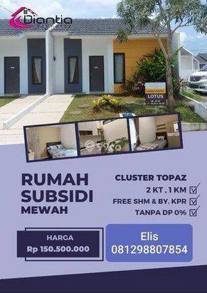 Cluster Subsidi Booking Fee 2 Juta Langsung Akad
