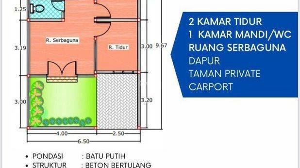 RUMAH CANTIK MURAH FREE SEMUA BIAYA DI WONOSARI