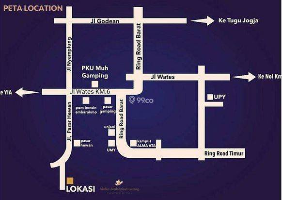 Rumah Modern Dengan Mezzanine Dekat Kampus Umy Scurity 24 Jam