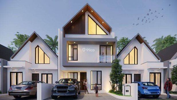 Rumah 2 Lantai di Ambarketawang Smarthome 5 Unit Terakhir