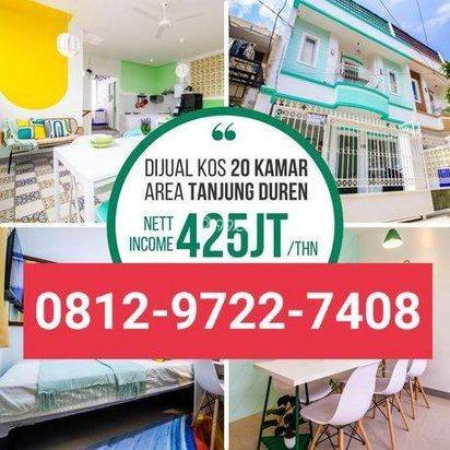Rumah Kost Exlusive Mewah Setrategis Tj Duren