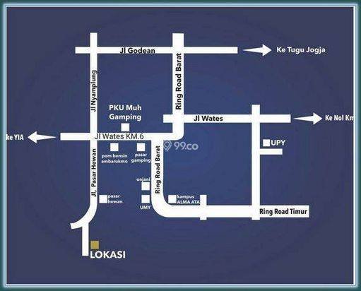 Rumah 2 Lantai di Gamping Smarthome System Dalam Perumahan