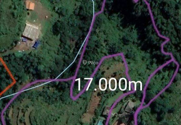 Villa bagus lahan luas mega mendung puncak