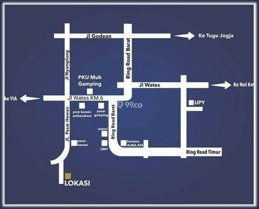 Rumah Murah Include Mezzanine Dalam Cluster di Ambarketawang