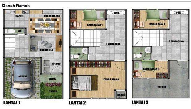 Dijual Rumah Brand New di Duri kepa
