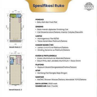  Jual Ruko 2 Lt Murah Sangat Strategis Di Kawasan Ramai Godean