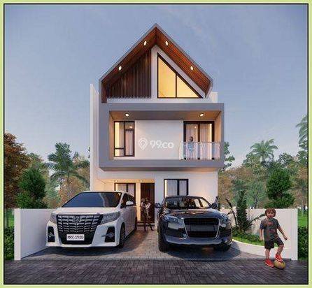 Rumah 2 Lantai di Gamping SHM Pbg Lengkap Cluster One Gate