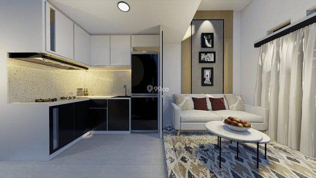 Rumah Modern Dengan Mezzanine Dekat Kampus Umy Scurity 24 Jam