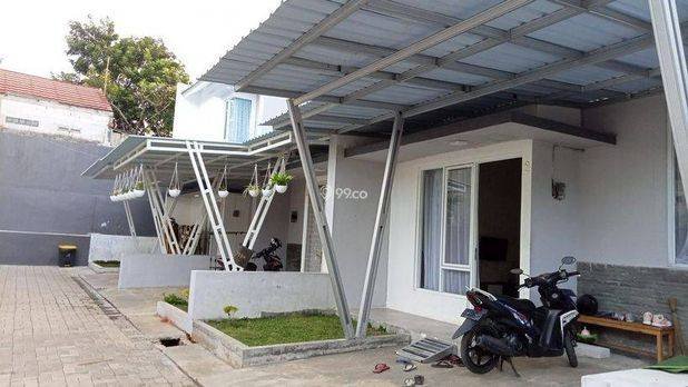 Rumah Modern Minimalis 2lantai Strategis Bebas Banjir Arah Parung