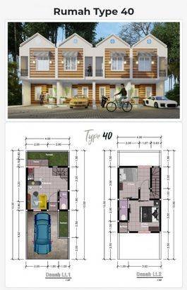 Rumah 2 lantai di selatan jakarta lokasi strategis