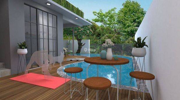 Rumah Bernuansa Villa Dengan Private Pool Di Utara Kampus Ugm