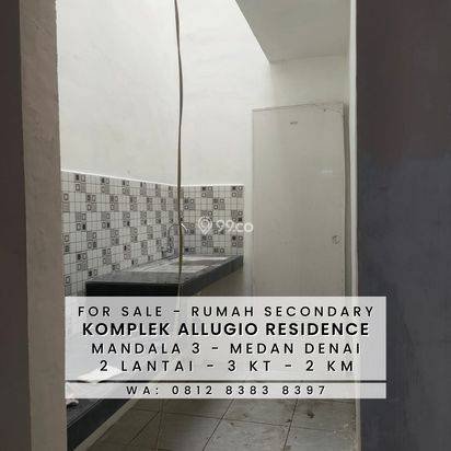 RUMAH SECONDARY MURAH TERIMA CANTIK - KOMPLEK ALLUGIO RESIDENC