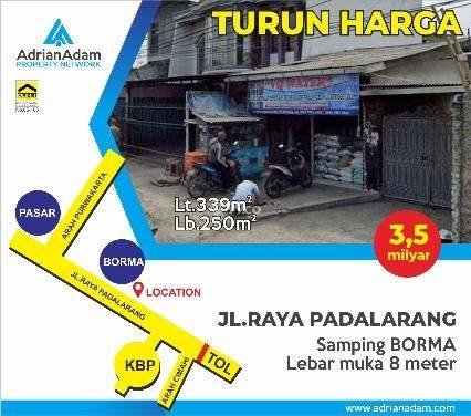 ruko dekat borma Padalarang