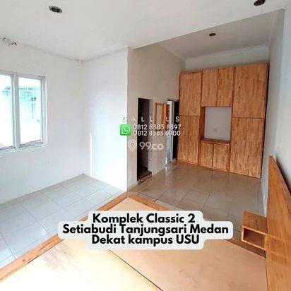 RUMAH SECOND MURAH CANTIK - KOMPLEK CLASSIC 2 SETIABUDI MEDAN