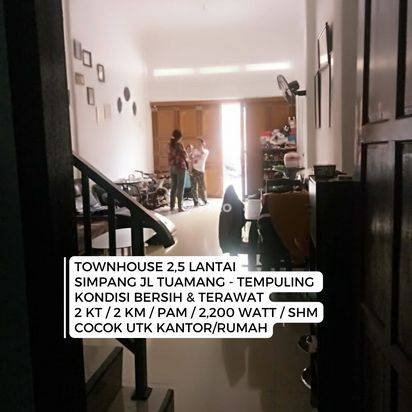 Murah Townhouse dalam komplek Simpang Tuamang Tempuling Medan