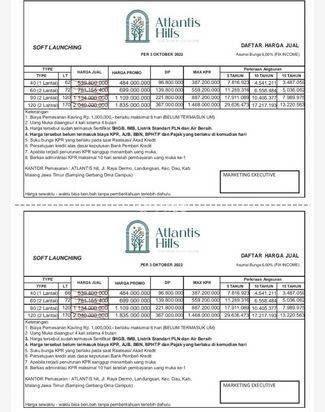 Perumahan Premium Desain Modern di ATLANTIS HILL Dau Malang Perumahan Premium Desain Modern di ATLANTIS HILL Dau Malang