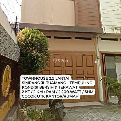 Murah Townhouse dalam komplek Simpang Tuamang Tempuling Medan
