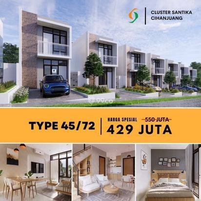 rumah cantik TANPA RIBA di cihanjuang cimahi