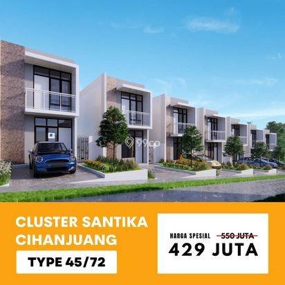 rumah MINIMALIS rasa VILLA di cihanjuang