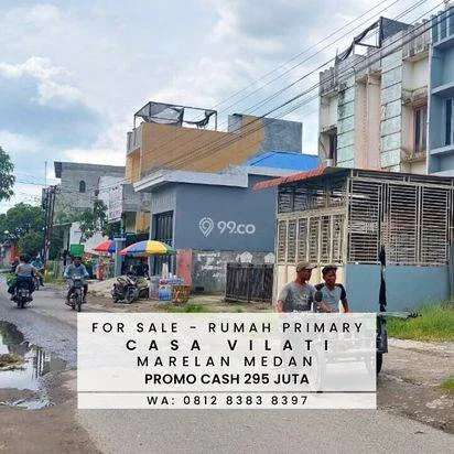 Rumah 200 Jutaan di Marelan Dekat RS Royal Prima Marelan Medan