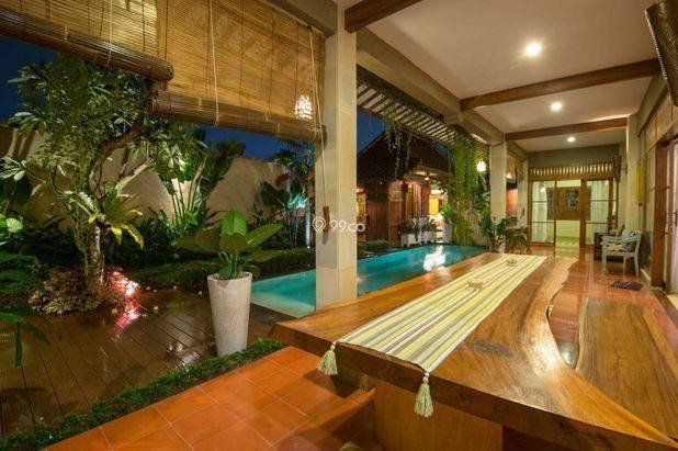 Rumah Kolam Renang Monjali Jogja ala Villa Jimbaran Tgh Kota @