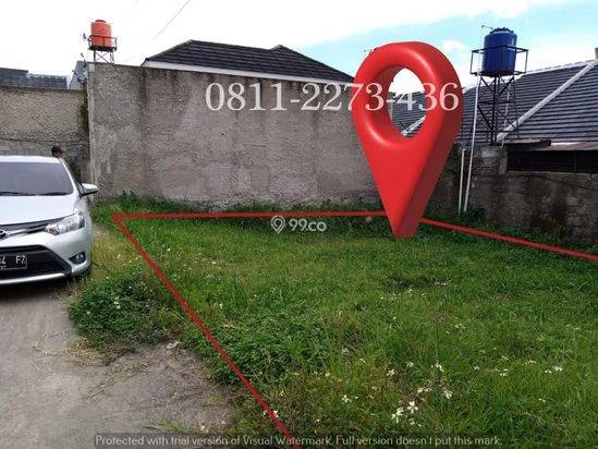 Dijual Tanah Kotak Siap Bangun Cihanjuang 2JT-an/meter