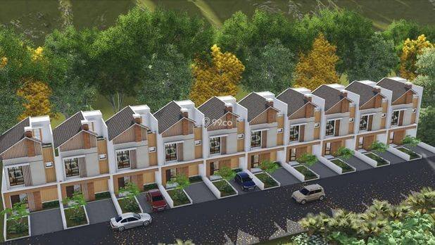 Rumah 2 Lantai Ala Jepang Bonus Kolam Renang Midoriyama Reside
