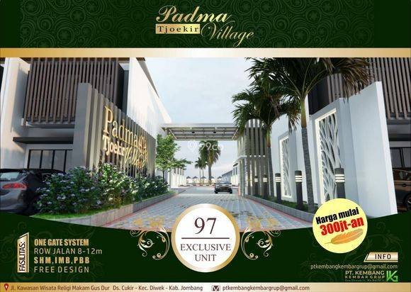 Rumah Baru Siap Huni dan Strategis di Kawasan Makam Gusdur Jom