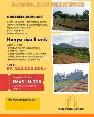Boeng Soe Residence Kavling Siap Bangun Di Daerah Wisata