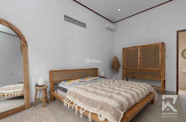 2 Bedroom Villa with Ricefield View for Rent in Umalas Bali