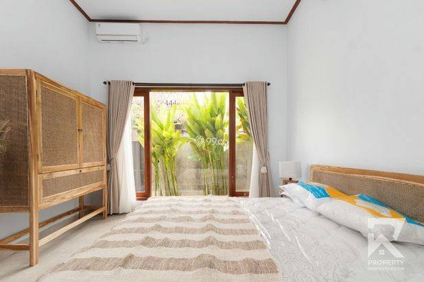 2 Bedroom Villa with Ricefield View for Rent in Umalas Bali