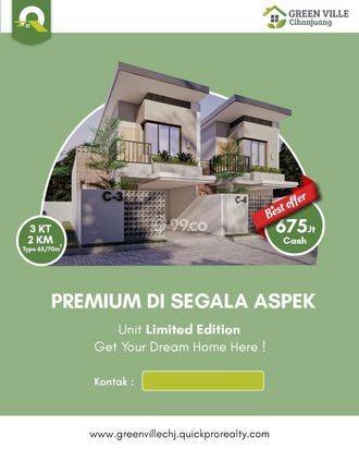 hunian MEWAH MINIMALIS TANPA RIBA di cihanjuang
