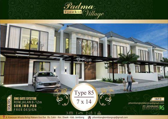 Rumah Baru Siap Huni dan Strategis di Kawasan Makam Gusdur Jom