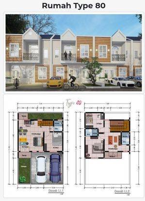 Rumah 2 lantai di selatan jakarta lokasi strategis