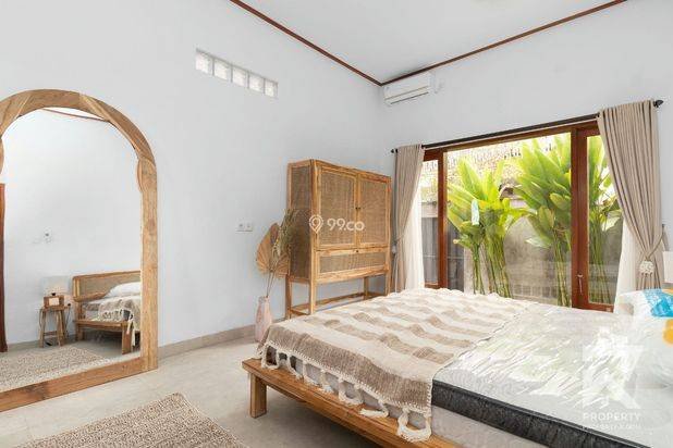 2 Bedroom Villa with Ricefield View for Rent in Umalas Bali