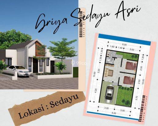   RUMAH PALING MURAH BISA KPR DEKAT JALAN WATES