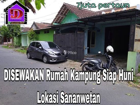 Disewakan Rumah Dikampung Siap Huni
