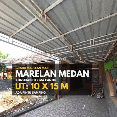 Rumah Tanah Lebar 10 meter Graha Marelan Mas Marelan Medan