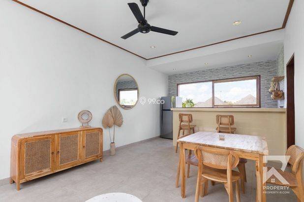 2 Bedroom Villa with Ricefield View for Rent in Umalas Bali