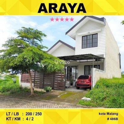 *Rumah 2 Lantai Luas 200 di Araya Binus Kota Malang _ 486B