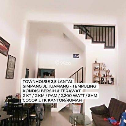 Murah Townhouse dalam komplek Simpang Tuamang Tempuling Medan