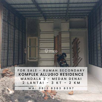 RUMAH SECONDARY MURAH TERIMA CANTIK - KOMPLEK ALLUGIO RESIDENC