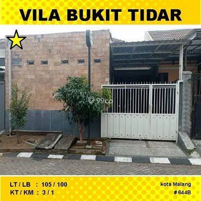 Rumah  Luas 105 di Vila Bukit Tidar Dinoyo kota Malang _ 644B