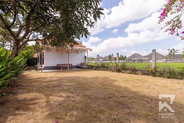 2 Bedroom Villa with Ricefield View for Rent in Umalas Bali