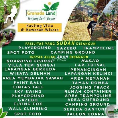 Tanah Kavling di Lokasi Wista "GRANADA LAND"